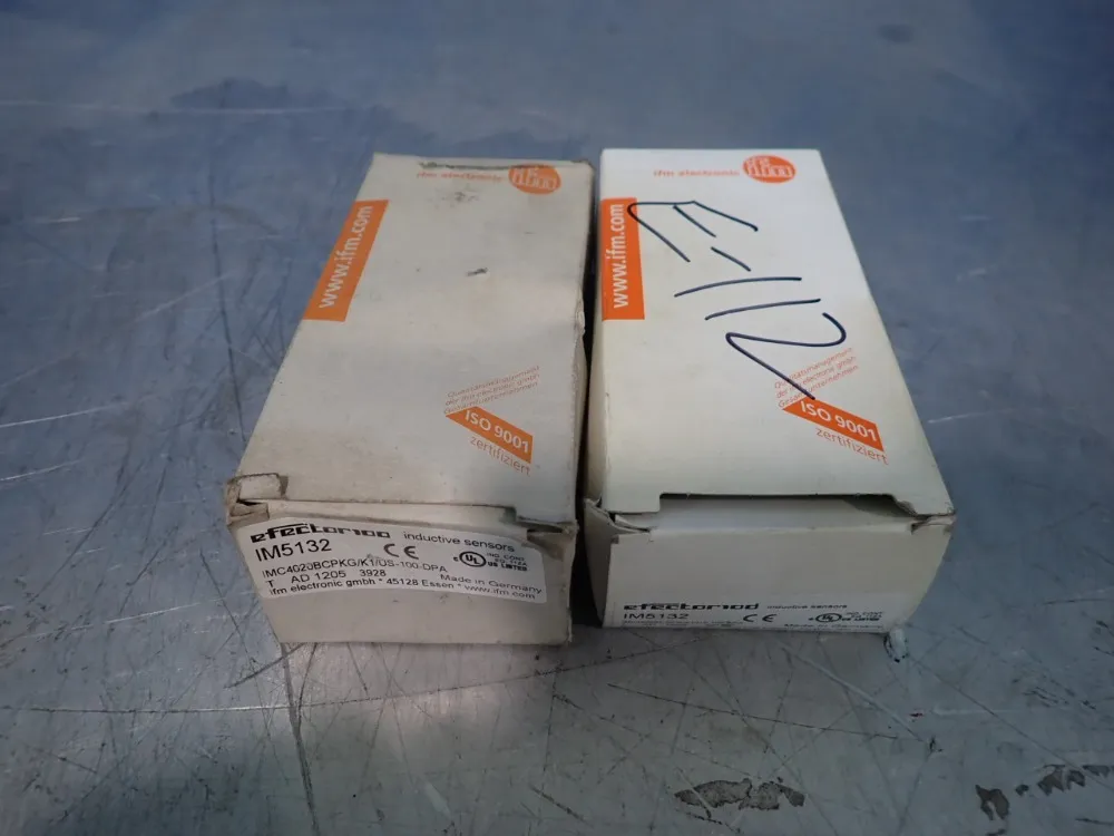 Ifm Lot Of 2 Inductive Sensor - Im5132