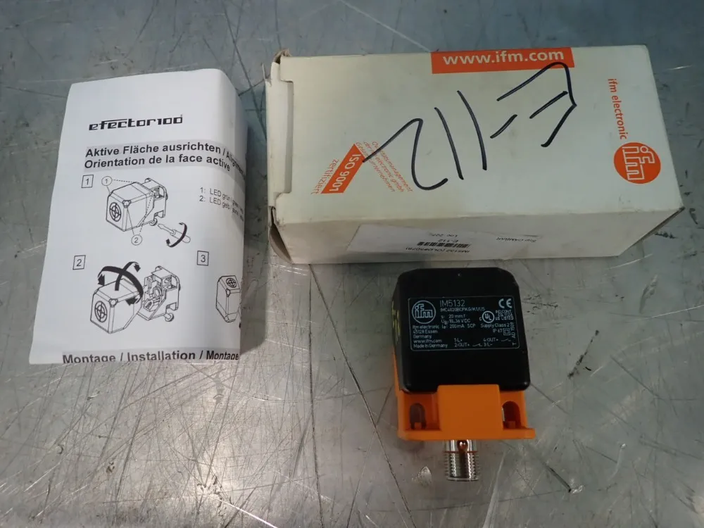 Ifm Lot Of 2 Inductive Sensor - Im5132