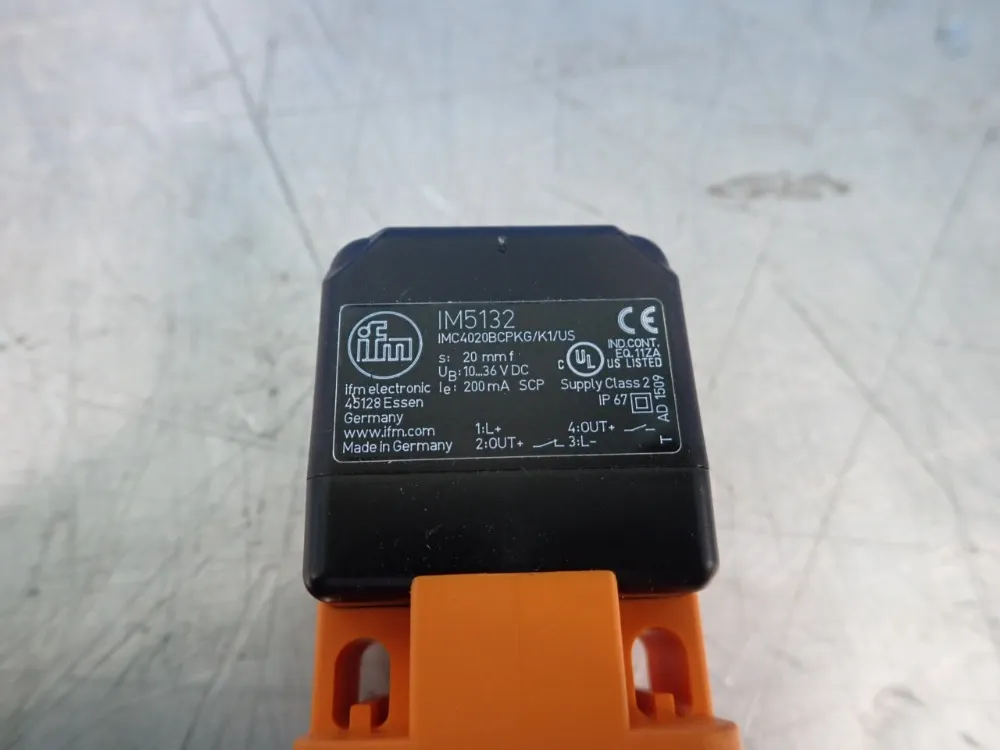 Ifm Lot Of 2 Inductive Sensor - Im5132