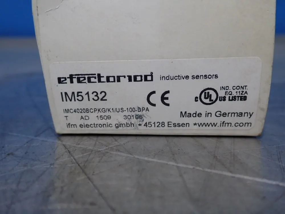 Ifm Lot Of 2 Inductive Sensor - Im5132