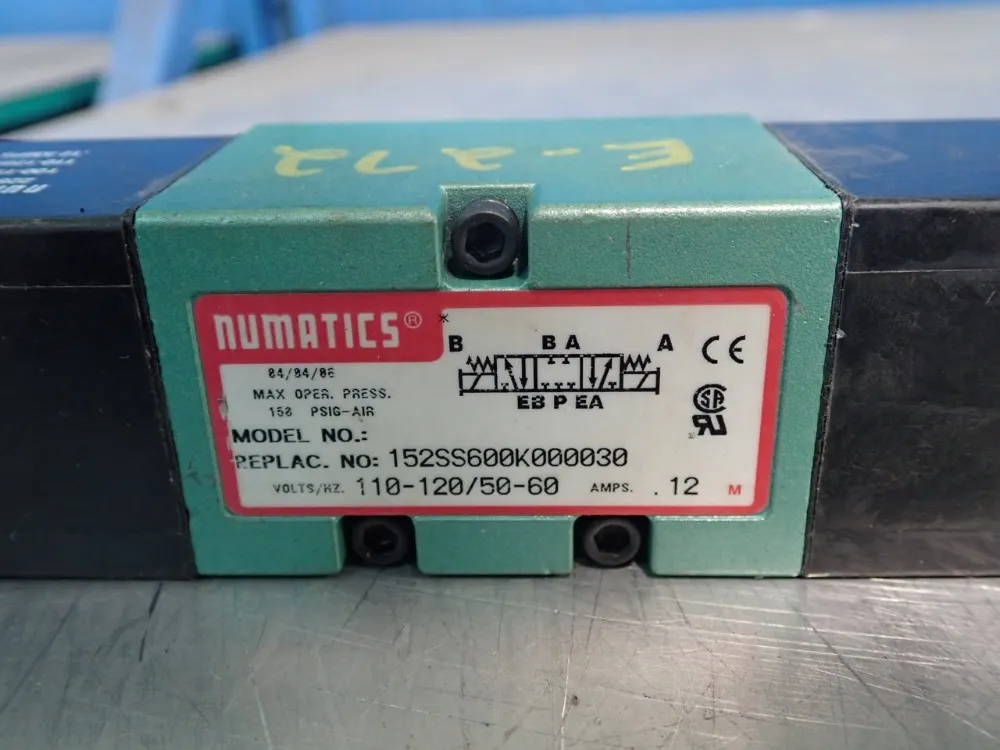 Numatics Direct Solenoid Valve - 152ss600k000030