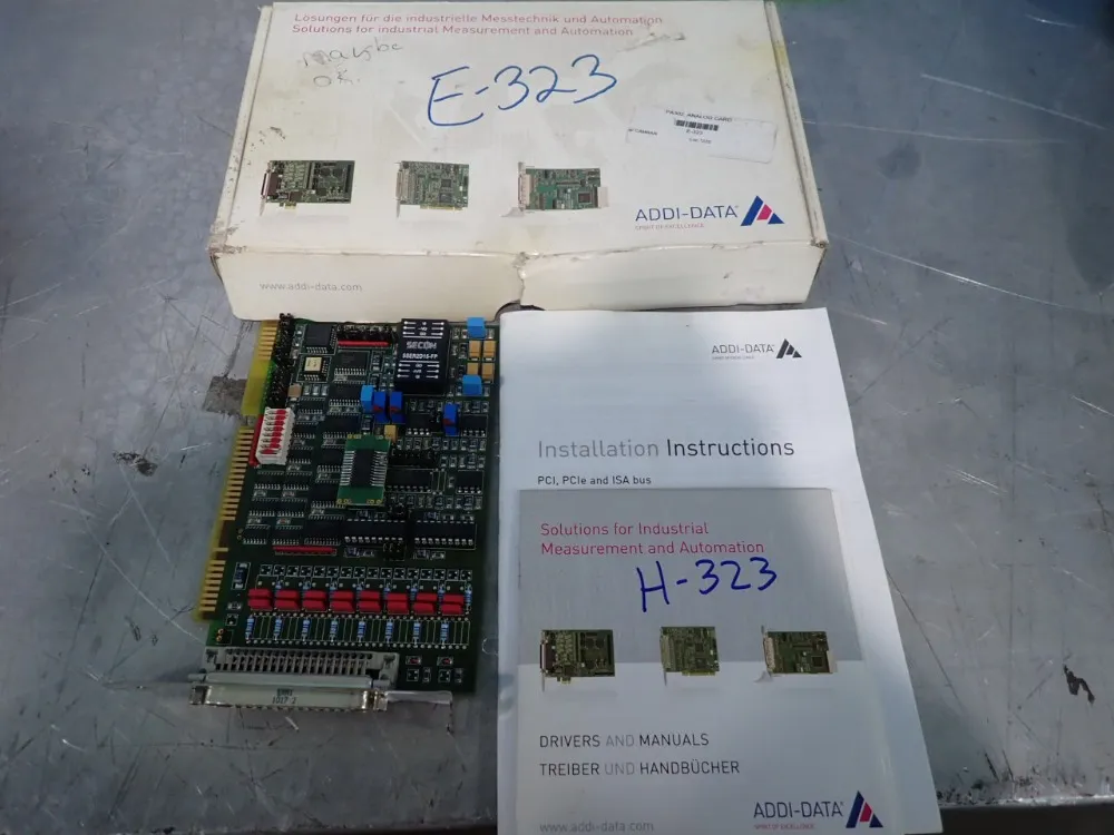 Addi-data Lot Of 2 Digital I/o Card - Pa302-16
