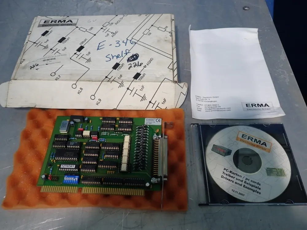 Erma Lot Of 2 Interface Card - Ssi1276