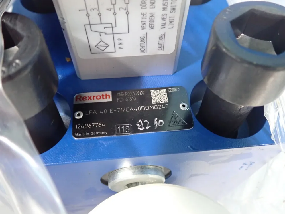 Rexroth Hydraulic Logic Valve - R900938107