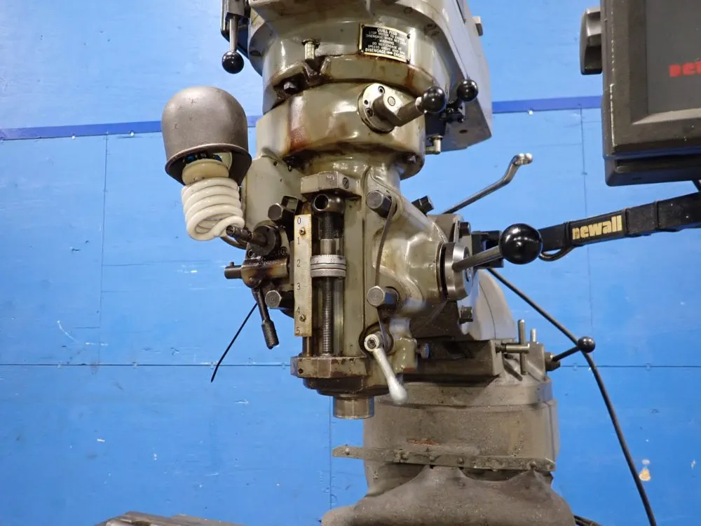 Yci Supermax 9" X 49" Vertical Mill - Ycm-1 1/2va