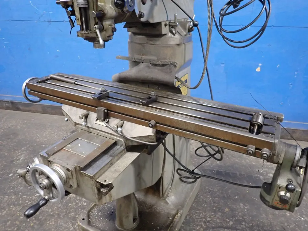 Yci Supermax 9" X 49" Vertical Mill - Ycm-1 1/2va