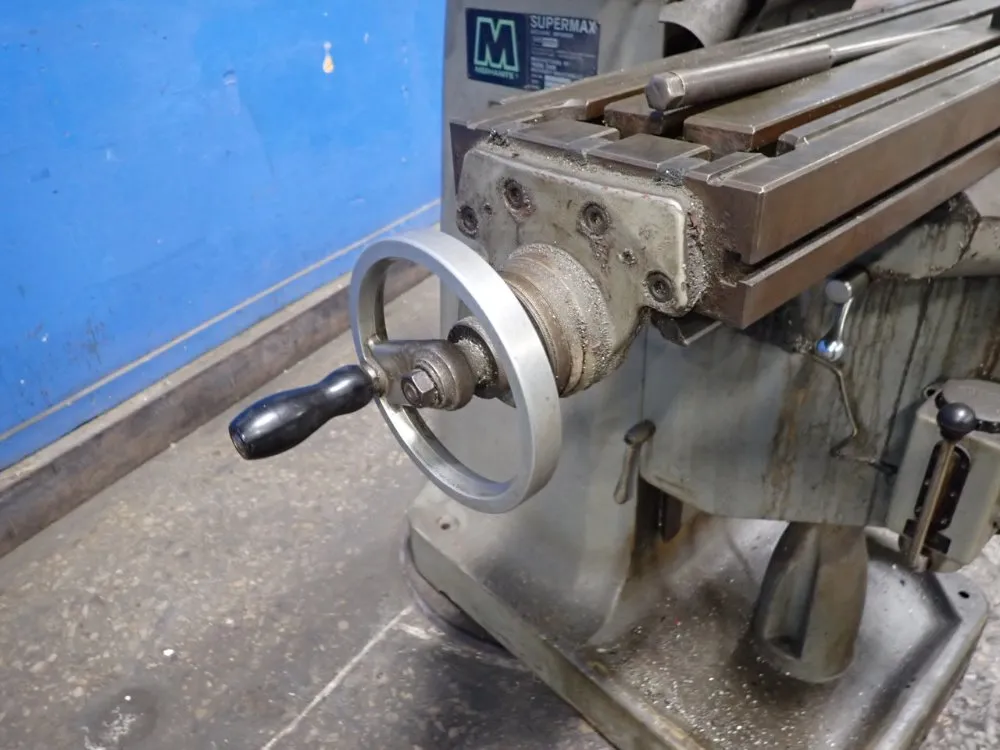 Yci Supermax 9" X 49" Vertical Mill - Ycm-1 1/2va