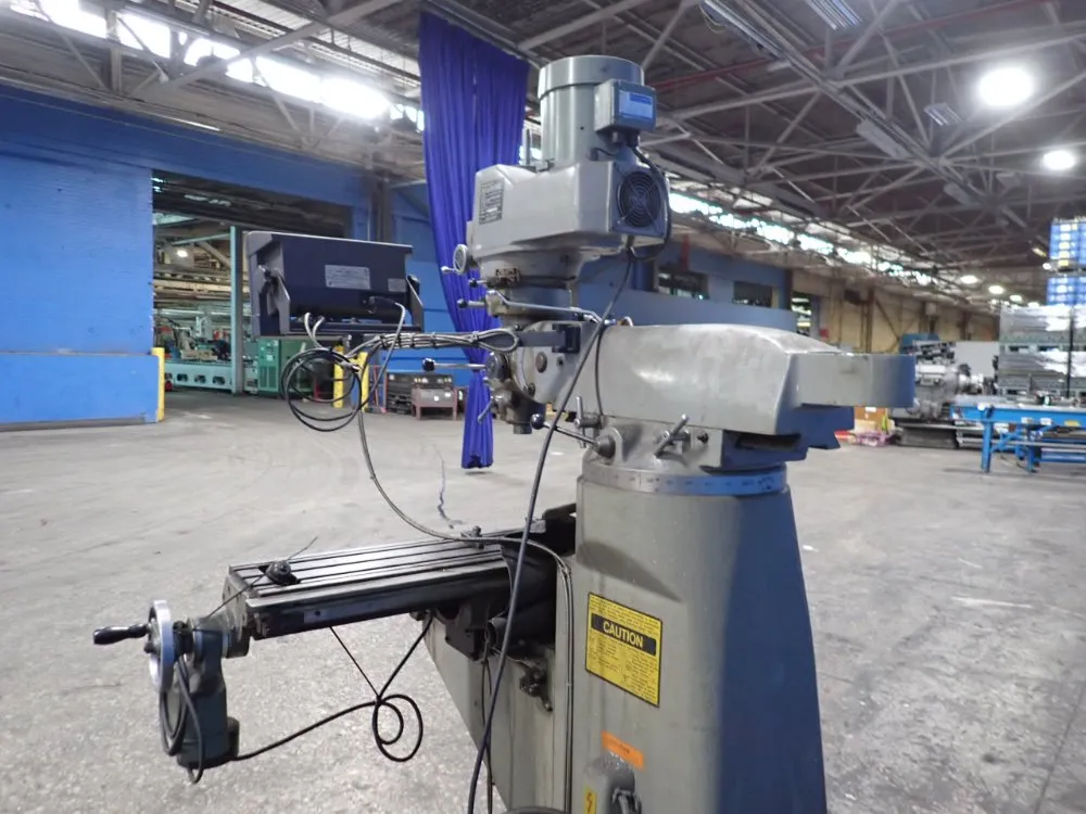 Yci Supermax 9" X 49" Vertical Mill - Ycm-1 1/2va