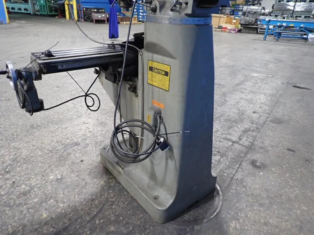 Yci Supermax 9" X 49" Vertical Mill - Ycm-1 1/2va