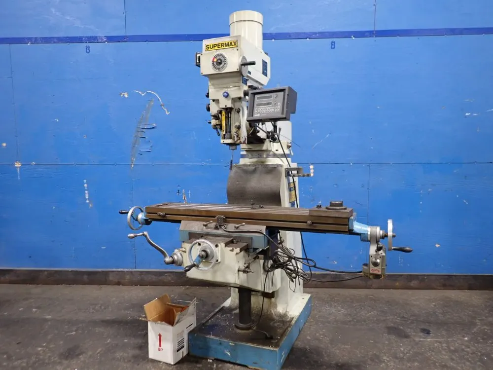 Yci Supermax 9" X 49" Vertical Mill - Ycm-16vs