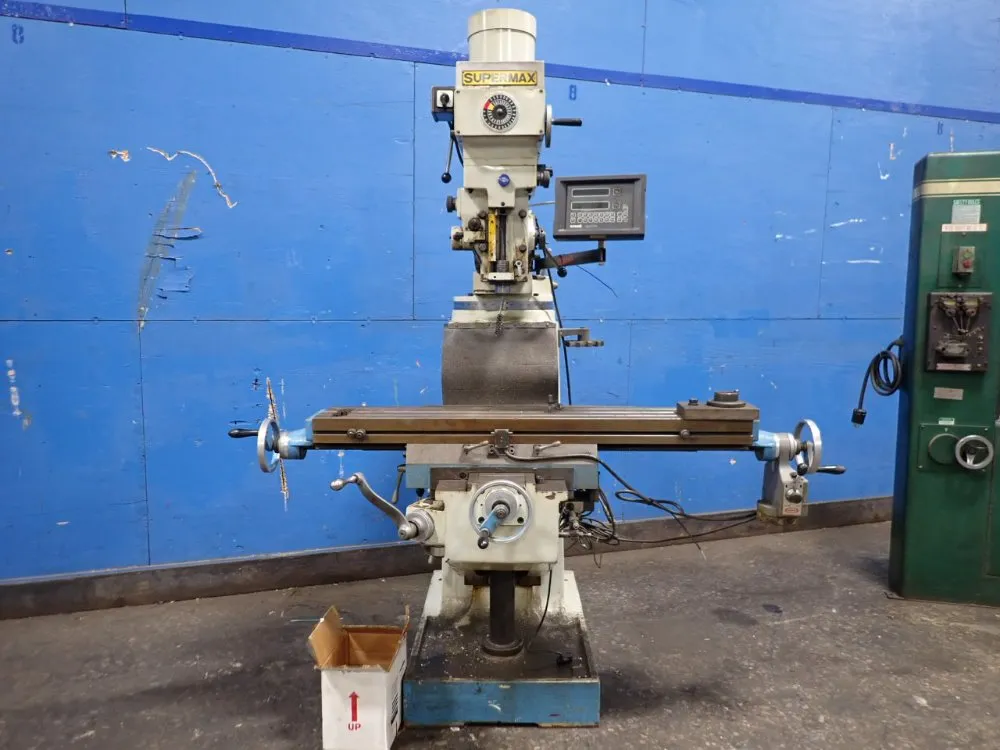 Yci Supermax 9" X 49" Vertical Mill - Ycm-16vs