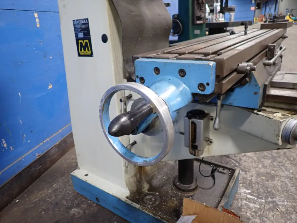 Yci Supermax 9" X 49" Vertical Mill - Ycm-16vs