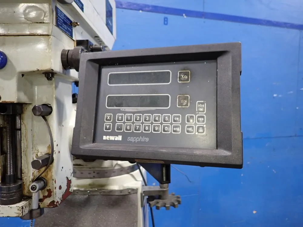 Yci Supermax 9" X 49" Vertical Mill - Ycm-16vs