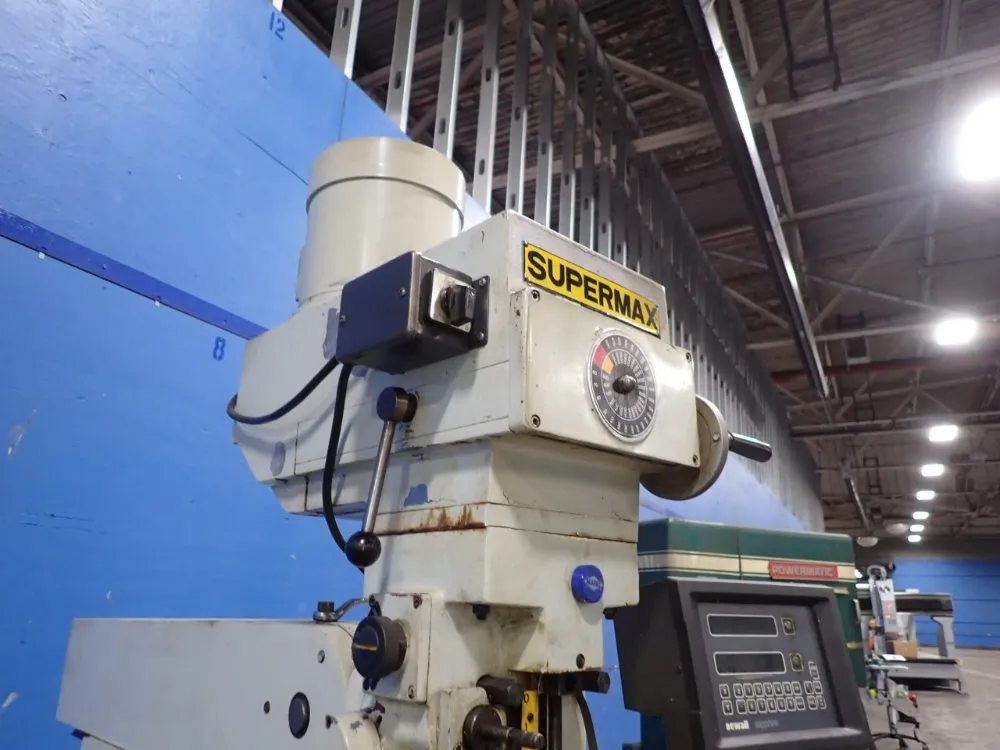 Yci Supermax 9" X 49" Vertical Mill - Ycm-16vs