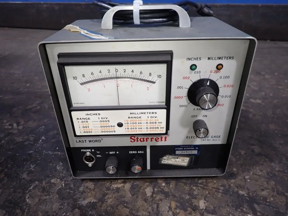 Starrett Electronic Gage - 812.11