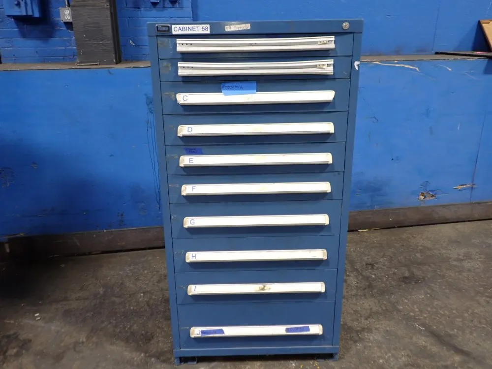 Stanley 10 Drawers / 25 1/2" X 25 1/2" Tool Cabinet