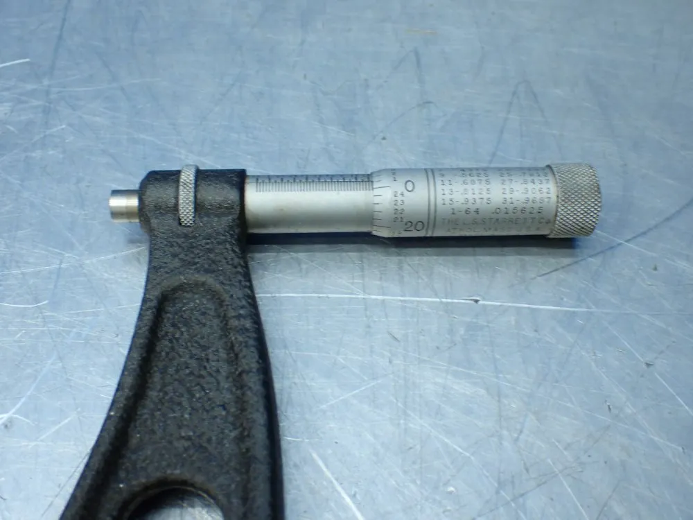 Starrett 16"-20" Micrometer Caliper, Set E - 224