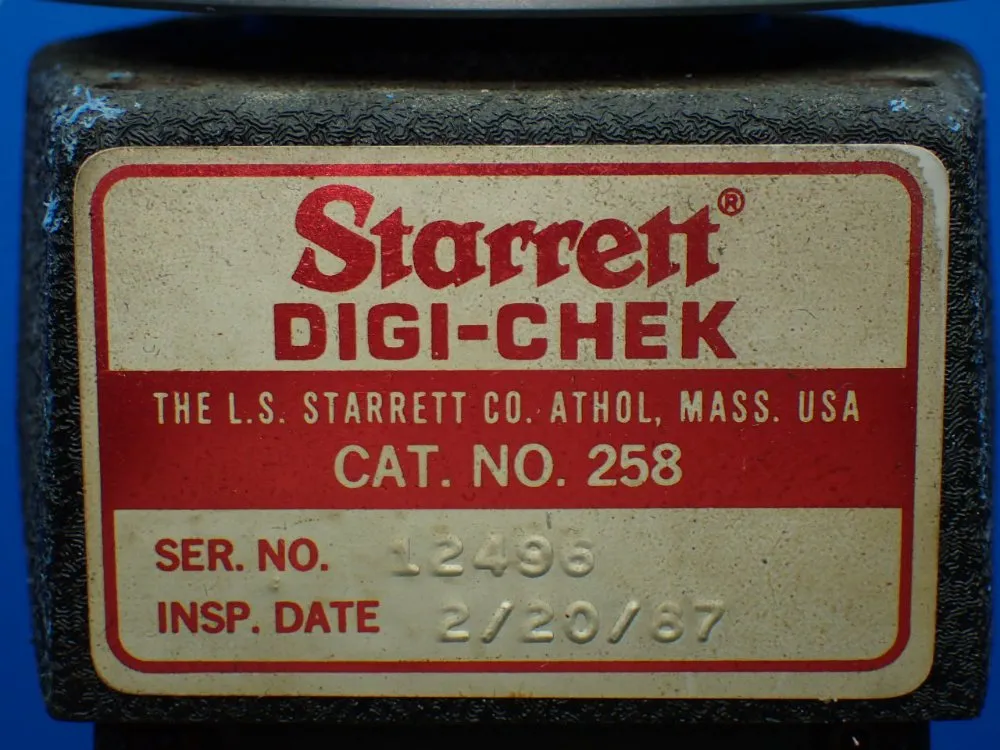 Starrett 18" Digi-chek Height Gage. - 258