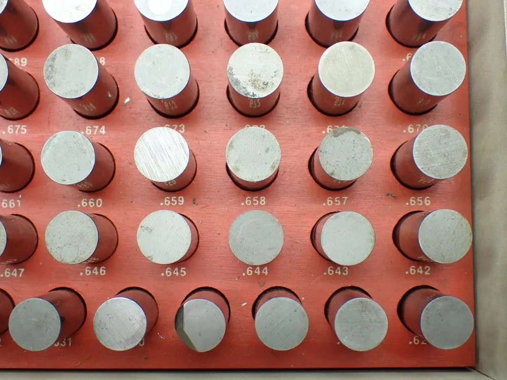 Vermont Gage Plug Gage Set (incomplete) - .626-.750