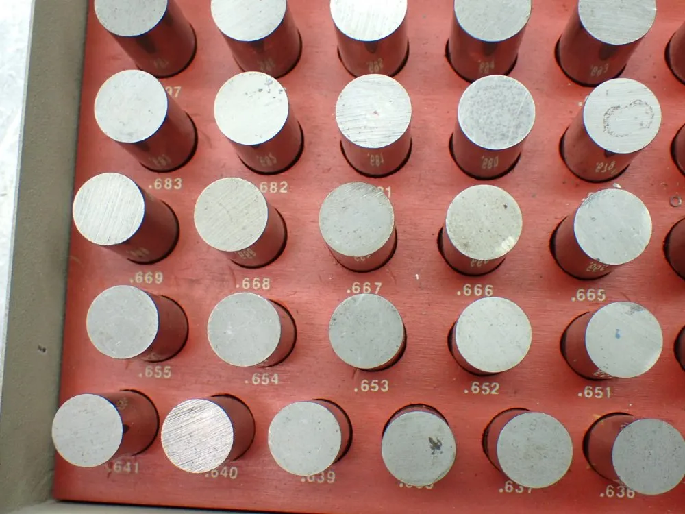 Vermont Gage Plug Gage Set (incomplete) - .626-.750