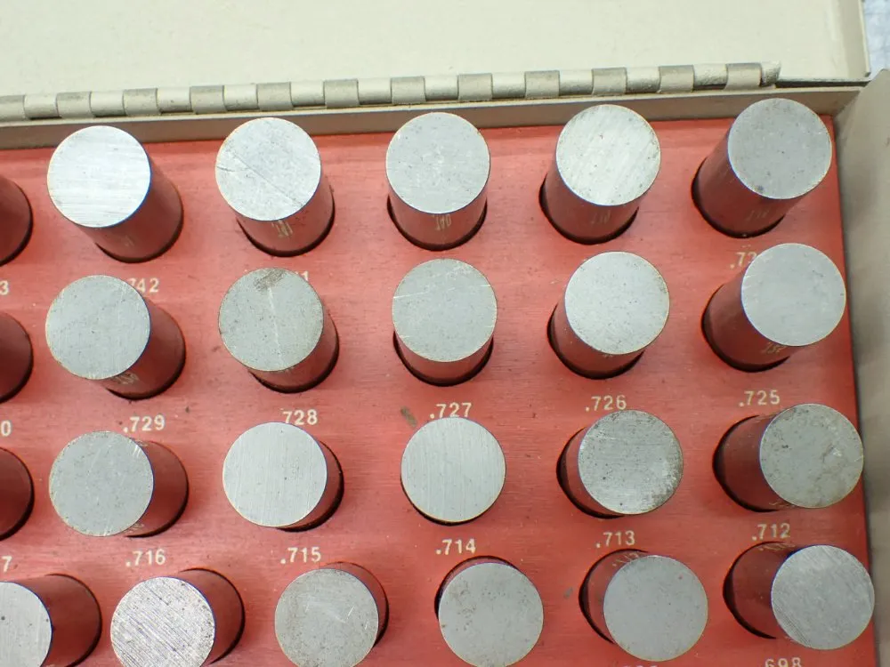 Vermont Gage Plug Gage Set (incomplete) - .626-.750