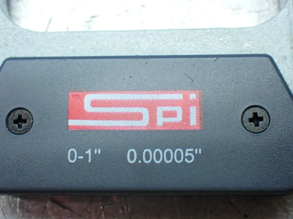 Spi 0-1" 0.00005" Digital Blade Micrometer. - 13-816-4