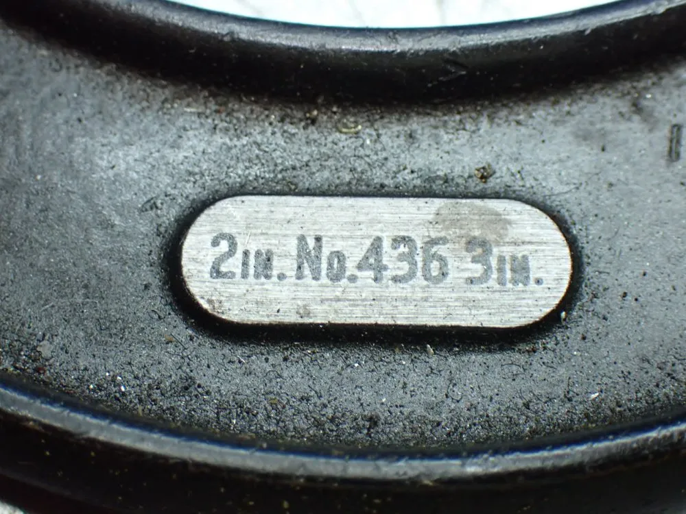 Starrett 1" - 11" 9pcs Outside Micrometer Set. - 436