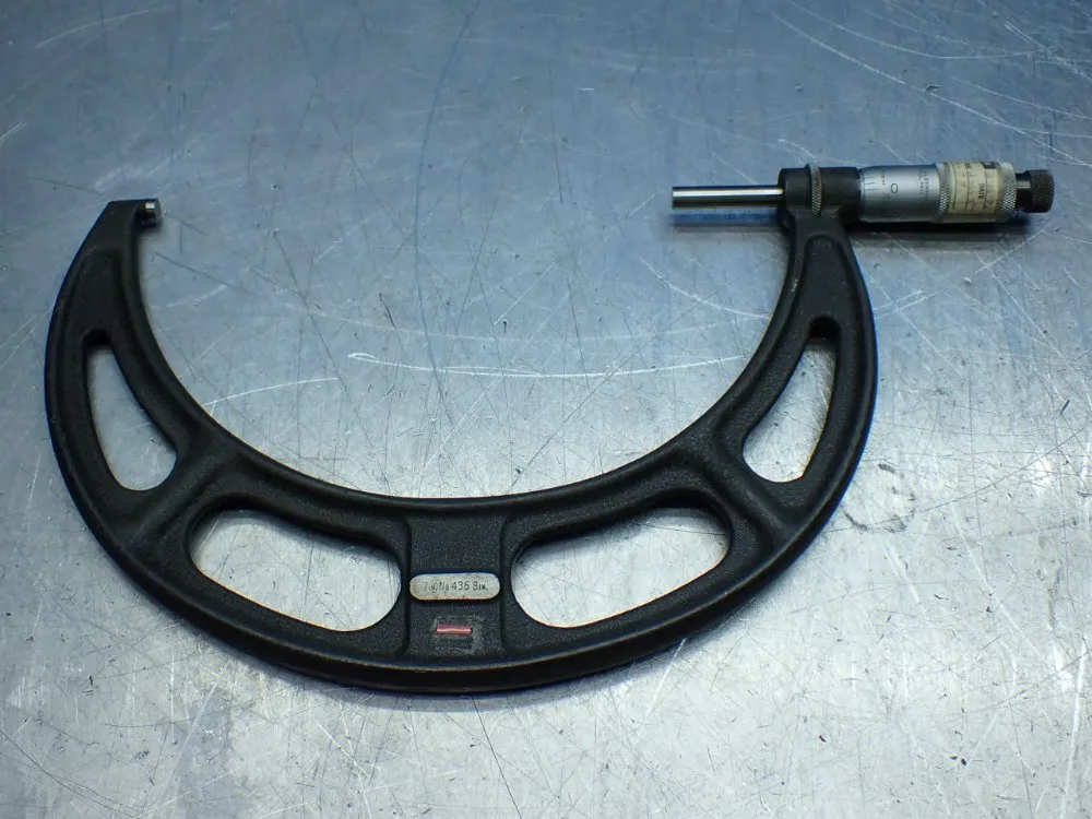 Starrett 1" - 11" 9pcs Outside Micrometer Set. - 436