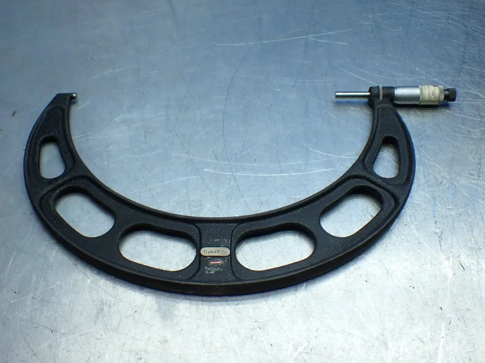 Starrett 1" - 11" 9pcs Outside Micrometer Set. - 436