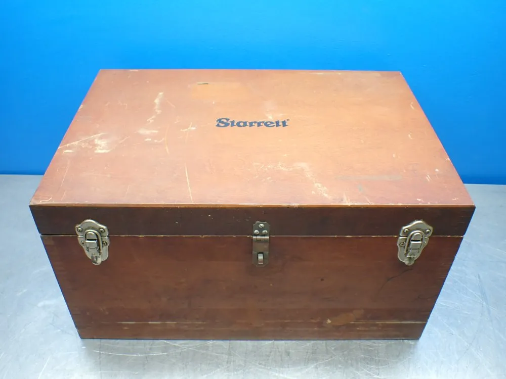 Starrett 1" - 11" 9pcs Outside Micrometer Set. - 436