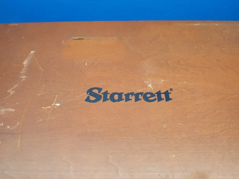 Starrett 1" - 11" 9pcs Outside Micrometer Set. - 436
