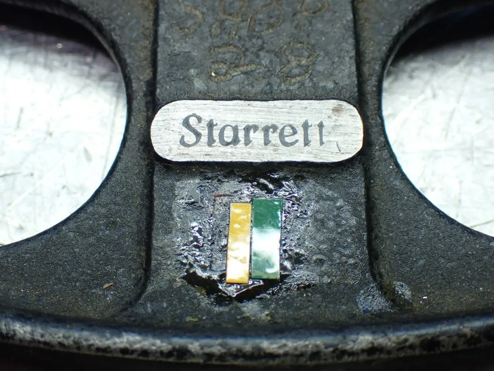 Starrett 6-9" Micrometer Caliper. - 224