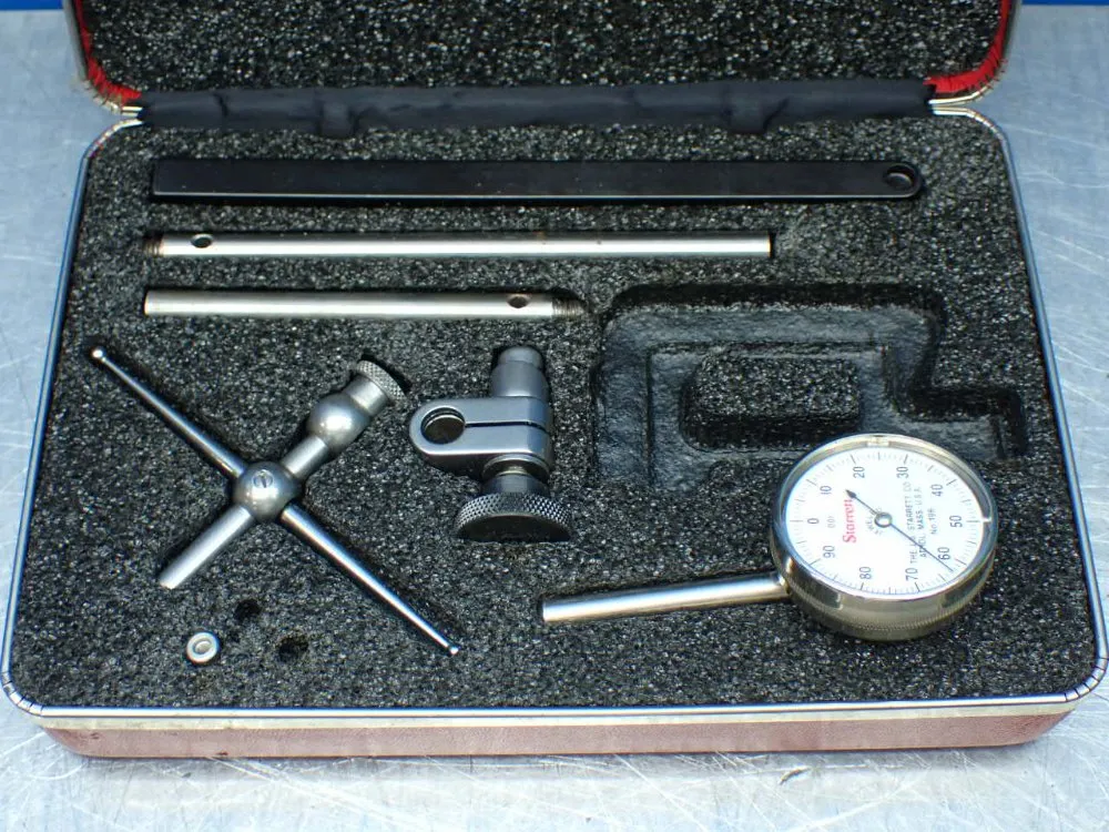 Starrett Back Plunger Dial Indicator - 196