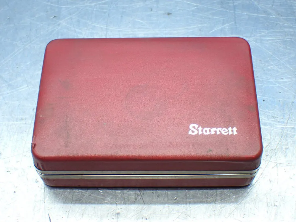 Starrett Back Plunger Dial Indicator - 196