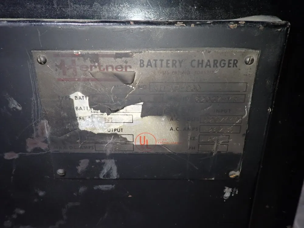 Hertner 975 Ah Battery Charger - 3tf18-960
