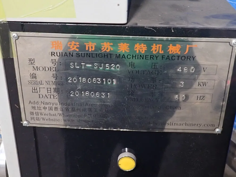 Ruian Sunlight Machinery Factory Slitting / Cutting Machine - Slt-sj520