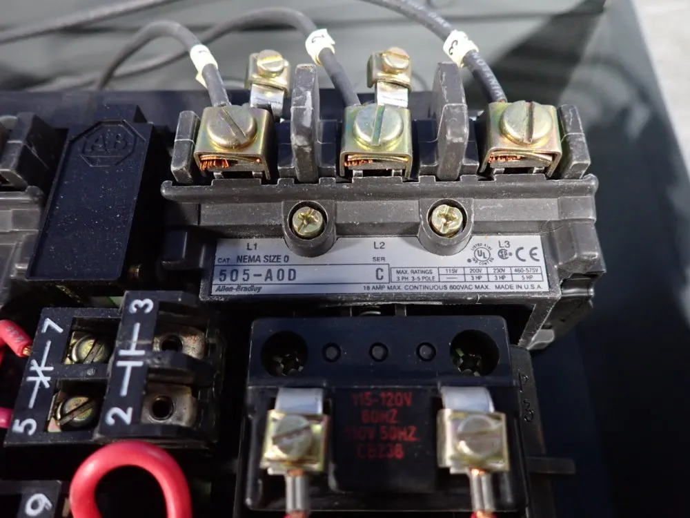 Allen Bradley Motor Starter - 505-a0d