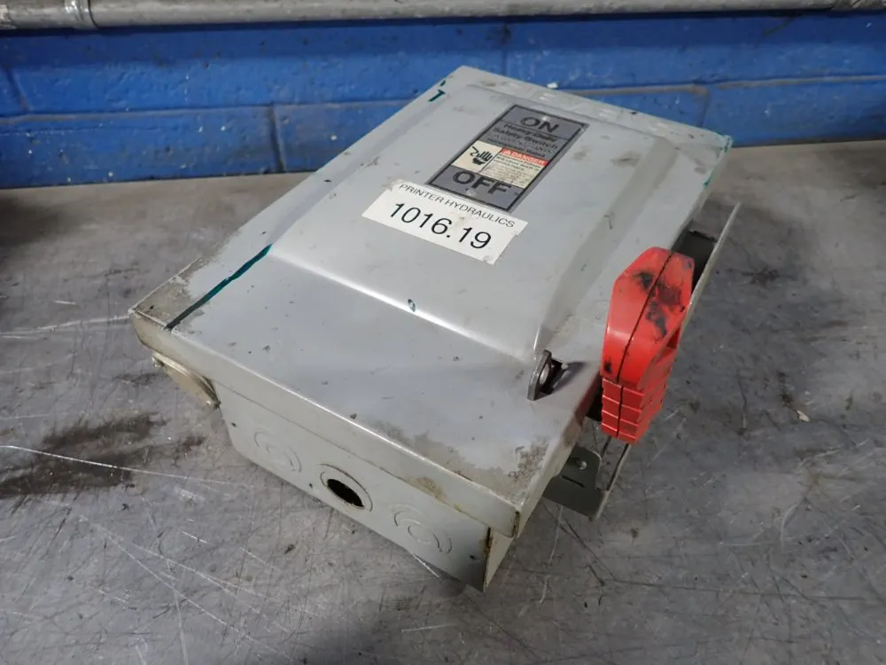 Siemens 30 Amps Non Fusible Disconnect - Hnf361