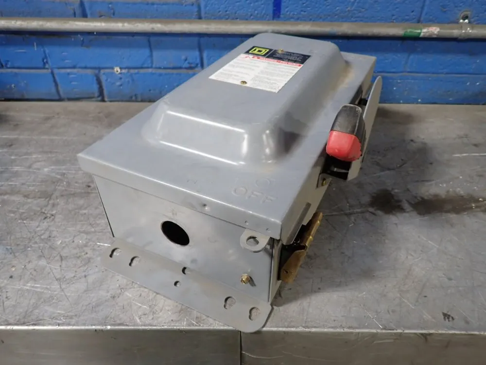 Square D 60 Amps Non Fusible Disconnect - Hu362awk