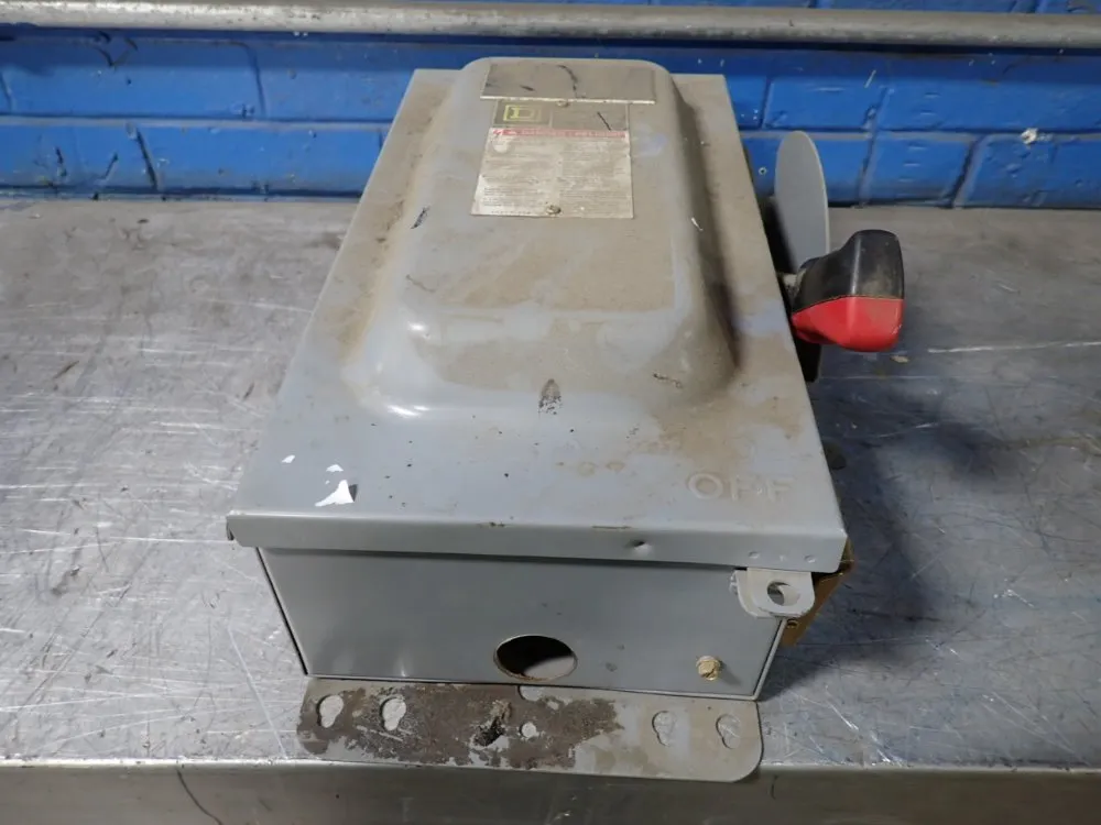 Square D 60 Amps Non Fusible Disconnect - Hu362awk