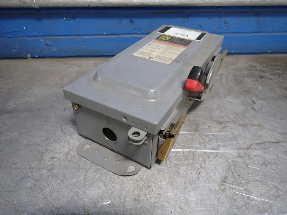 Square D 30 Amps Non Fusible Disconnect - Hu361awk