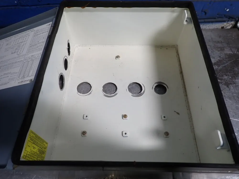 Allen Bradley 12" X 14" X 6" Electrical Enclosure - 505-ajd