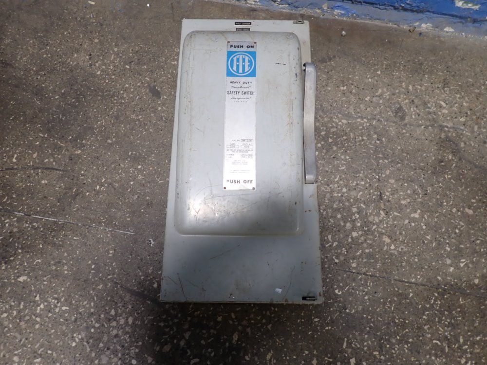 I-t-e Imperial Corporation 200 Amps Non Fusible Disconnect - Nf-354