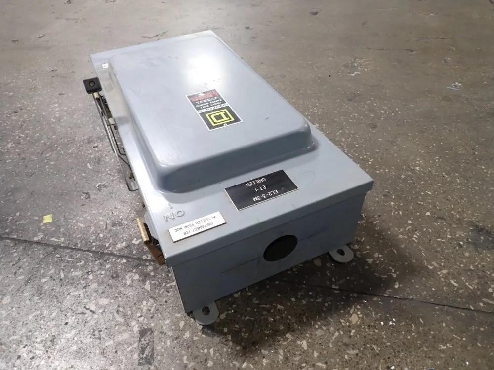 Square D 200 Amps Non Fusible Disconnect - Hu364awk