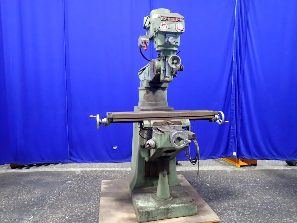 S & K Machine Tool Rebuilder 42" X 9" Vertical Mill - Ex-cell-o