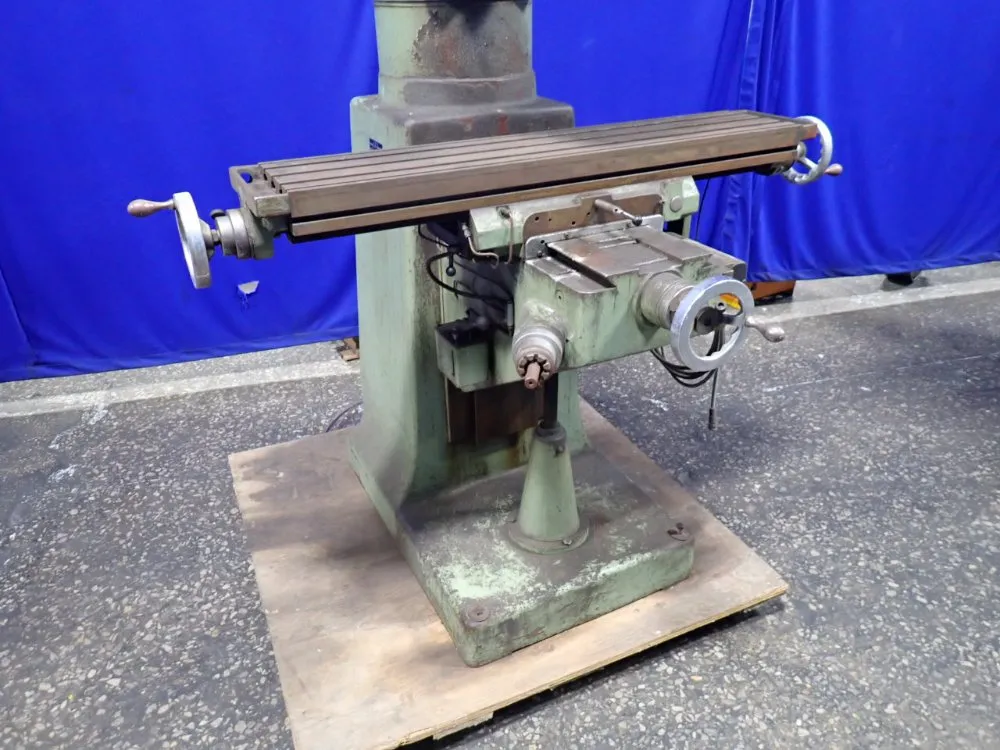 S & K Machine Tool Rebuilder 42" X 9" Vertical Mill - Ex-cell-o