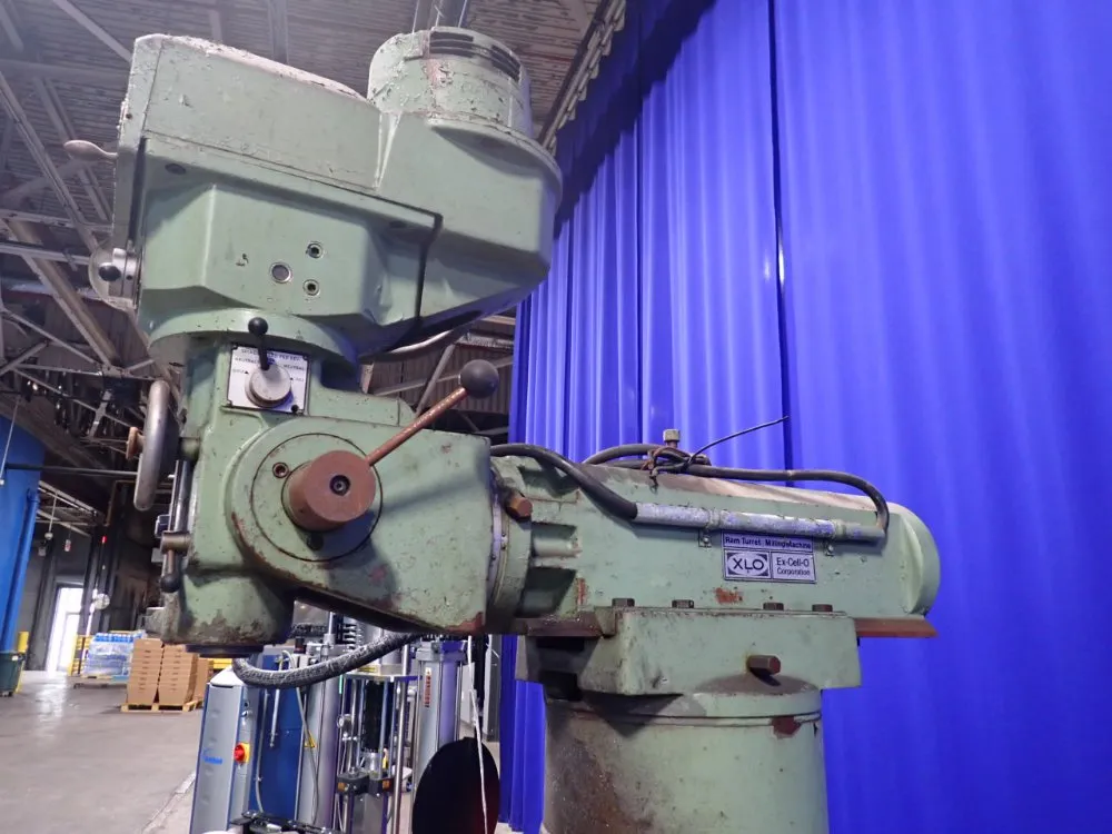 S & K Machine Tool Rebuilder 42" X 9" Vertical Mill - Ex-cell-o