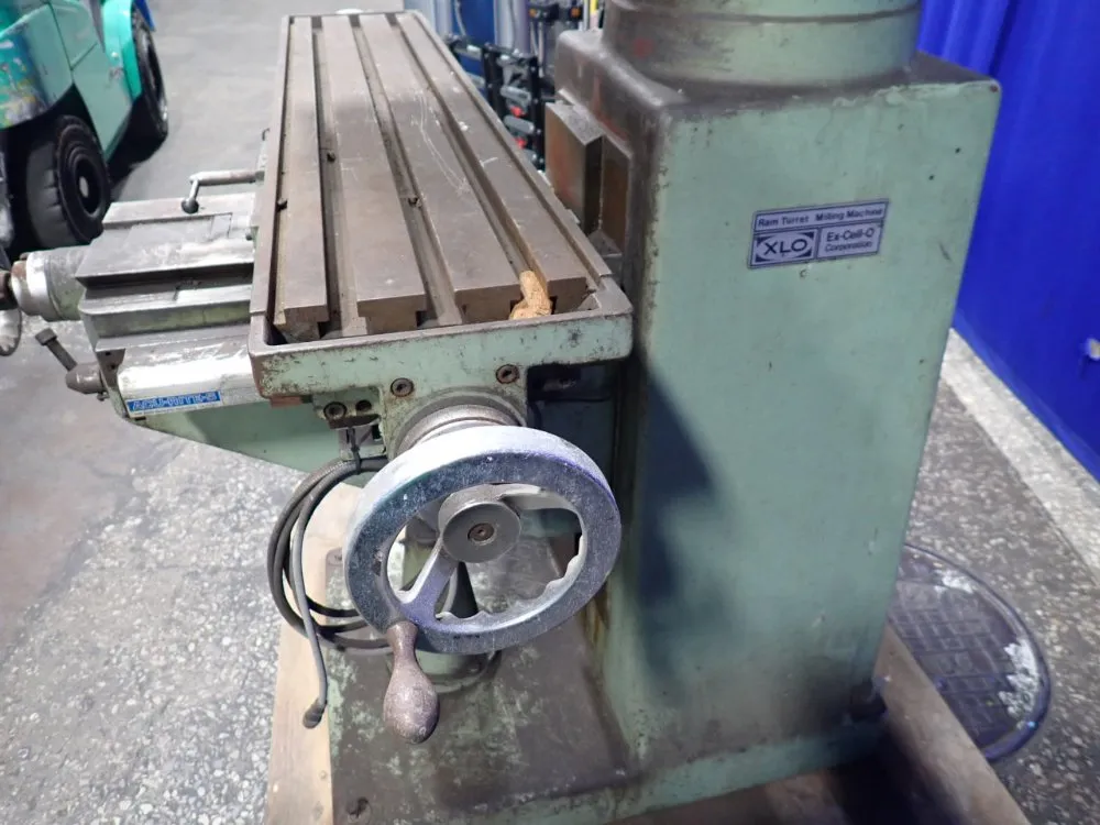 S & K Machine Tool Rebuilder 42" X 9" Vertical Mill - Ex-cell-o