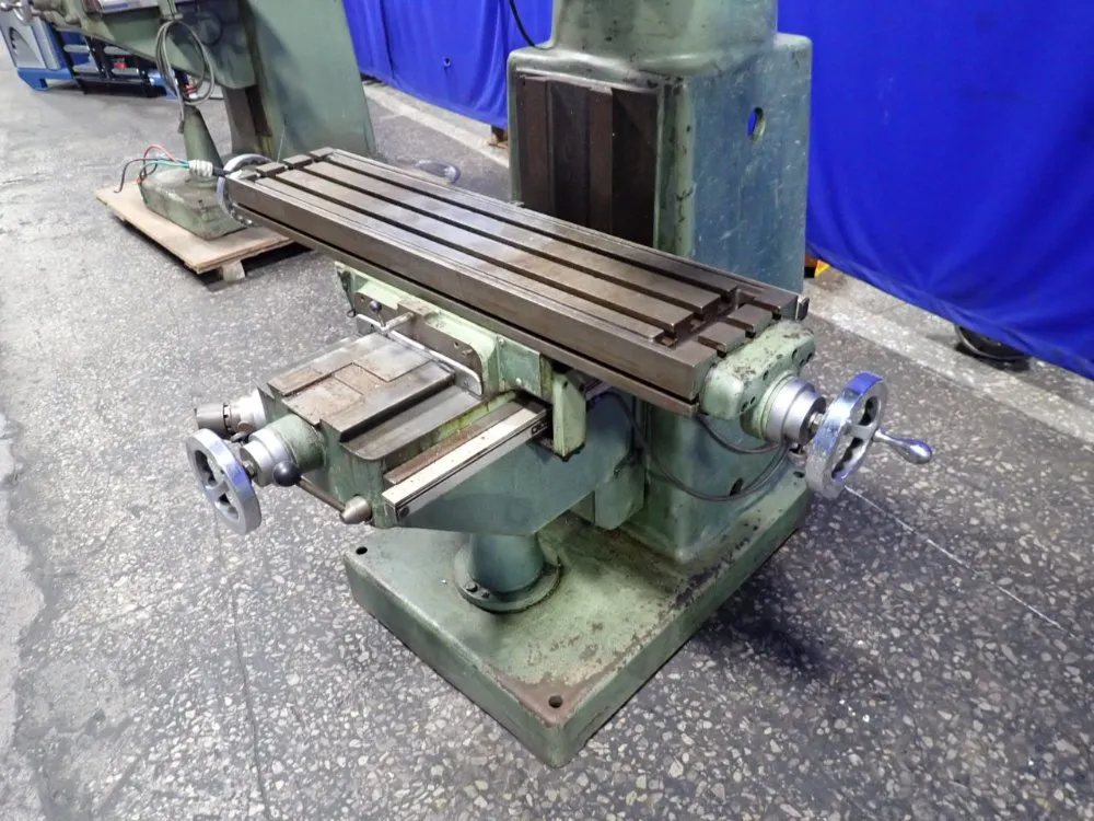 S & K Machine Tool Rebuilder 42" X 9" Vertical Mill - Xlo