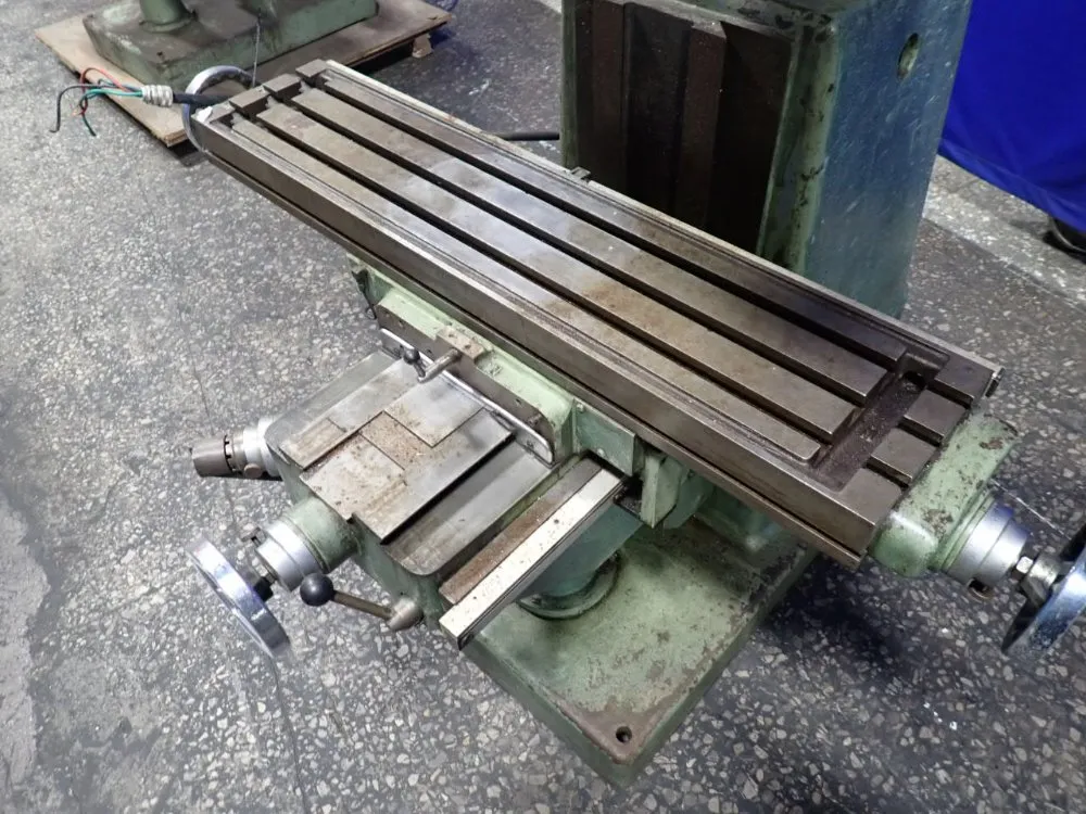 S & K Machine Tool Rebuilder 42" X 9" Vertical Mill - Xlo